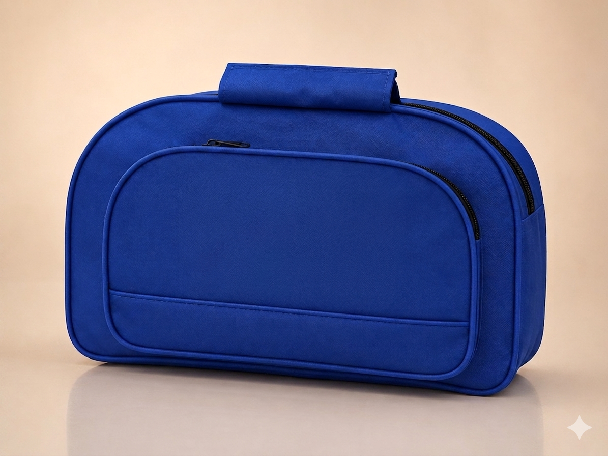 Premium Royal Blue Travel Duffle Kit – Matty Compact Luggage Organizer & multipurpose Bag