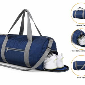 The Ultimate Gym & Travel Duffle (With Dedicated Shoe Compartment!)