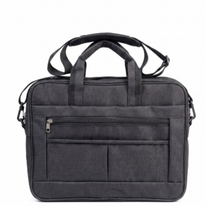 Check Fabric laptop / File Bag 4 chain
