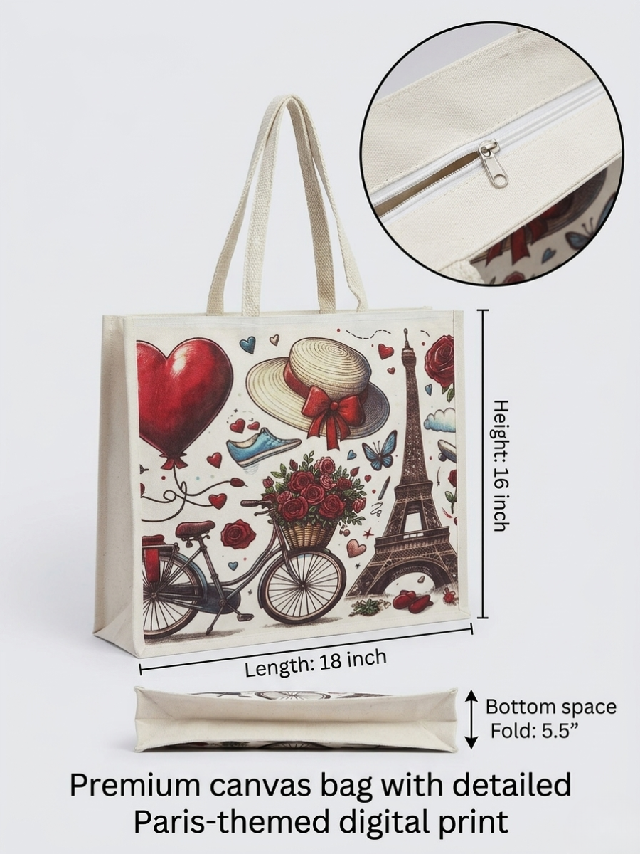 Digital print Canvas bag